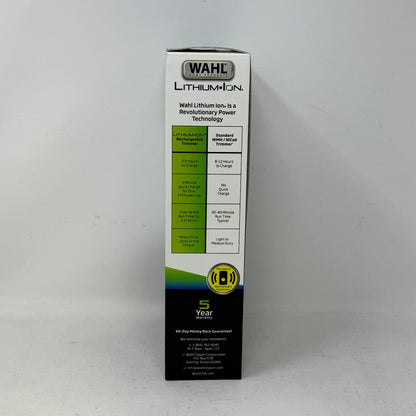 New Wahl Lithium Ion All-in-One Trimmer Black 09893-700