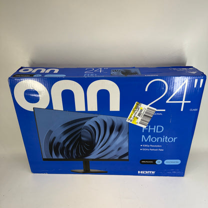 New onn. Office Monitor 24" 100162751 FHD IPS LCD 100Hz Business Monitor