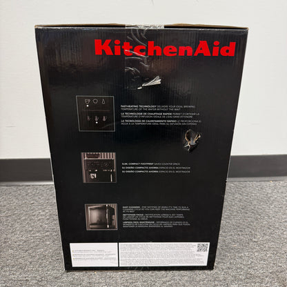 New KitchenAid Semi-Automatic Espresso Machine With Burr Grinder KES6551BK