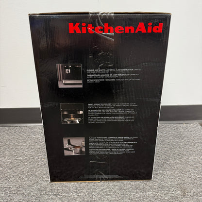 New KitchenAid Semi-Automatic Espresso Machine With Burr Grinder KES6551BK