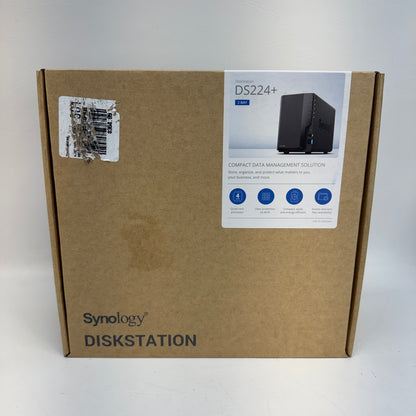 New Synology DS224+ DiskStation 2-Bay Network Attached Storage