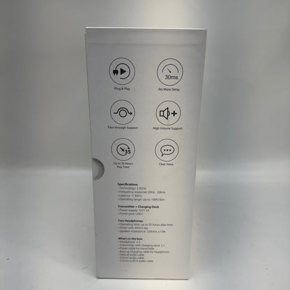 Avantree Duet Dual Wireless TV Headphone System WSHT-D6129