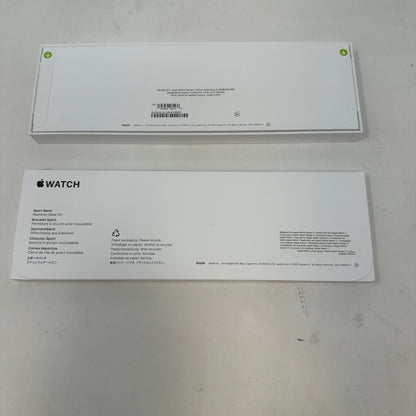 New GPS Only Apple Watch Series 11 42MM Rose Gold Aluminum Light Blush Sport Band MEU04LW/A