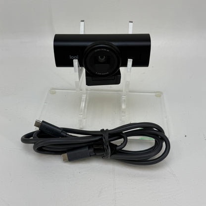 Logitech MX Brio 4K Ultra HD Webcam Graphite VU0066 Streaming 