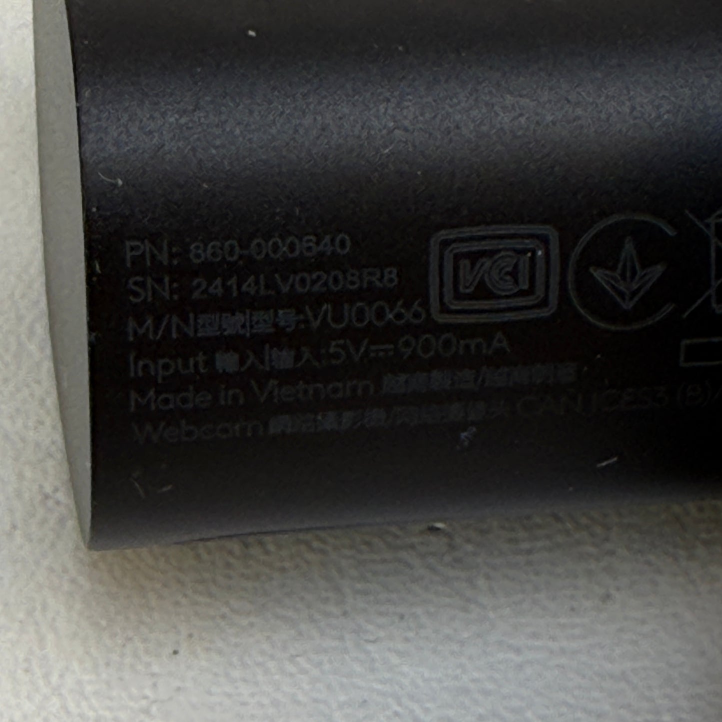 Logitech MX Brio 4K Ultra HD Webcam Graphite VU0066 Streaming 