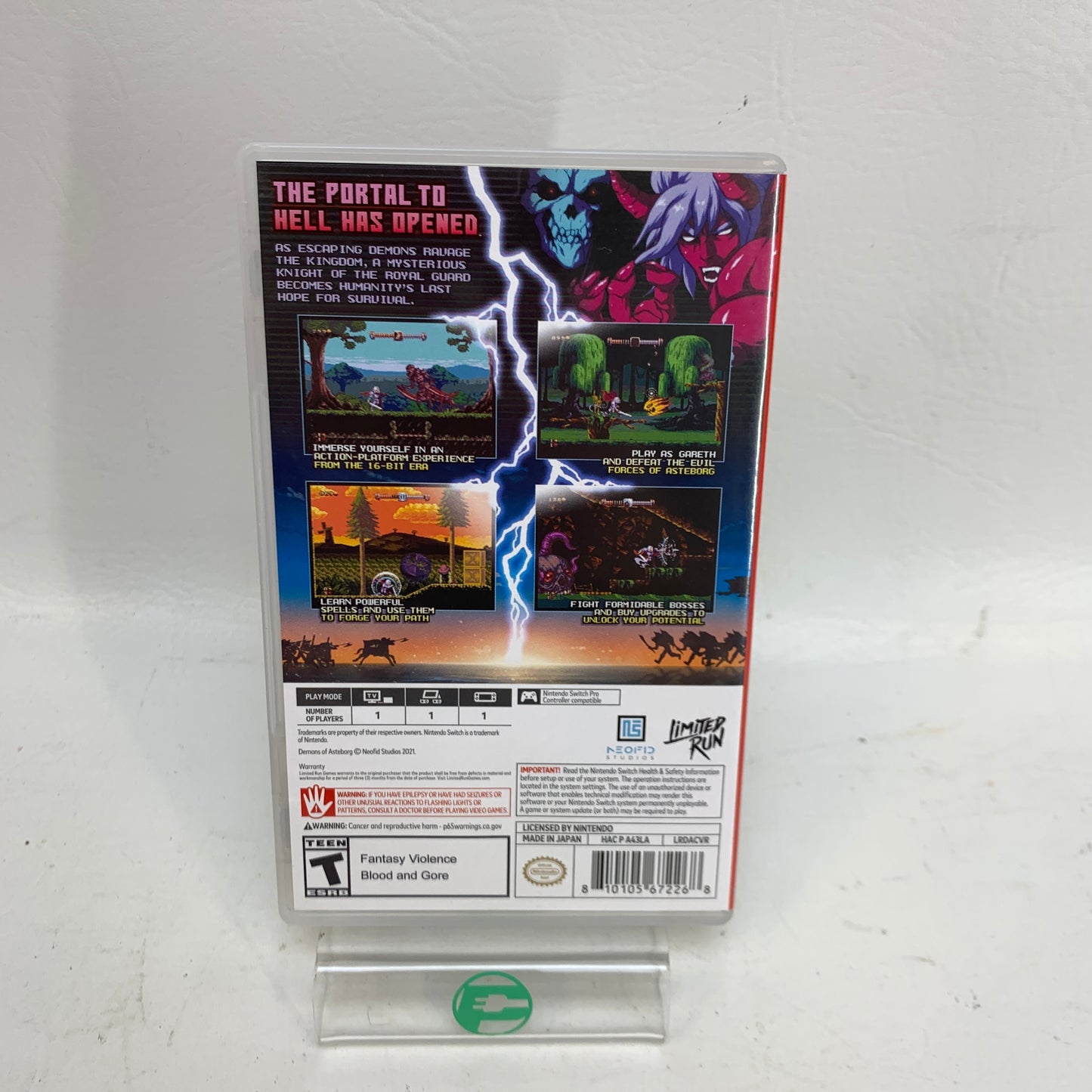 Demons of Asteborg (Nintendo Switch, 2023)