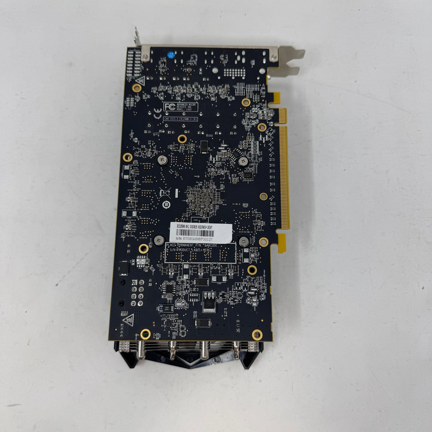 Diamond Radeon RX 580 DDR5 HDMI+3DP 8GB GDDR5 Graphics Card