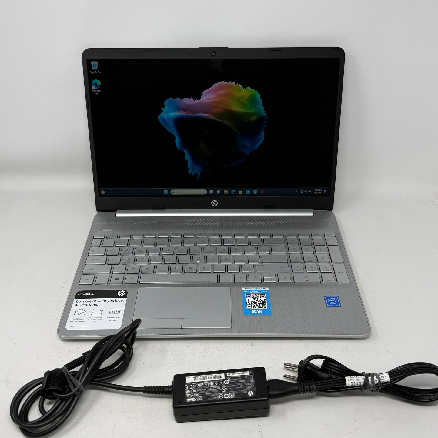 HP Laptop 15-DW1033DX 15.6" Celeron N4020 1.1GHz 16GB RAM 1TB SSD