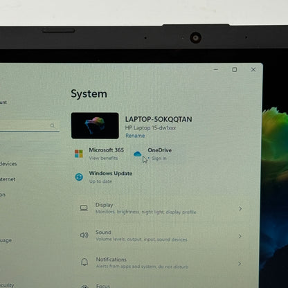 HP Laptop 15-DW1033DX 15.6" Celeron N4020 1.1GHz 16GB RAM 1TB SSD