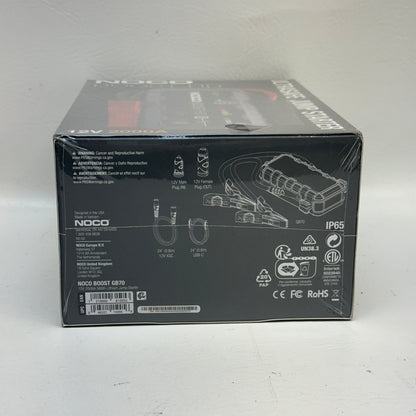 New Noco Boost HD 2000A Amp 12V UltraSafe Lithium Jump Starter GB70