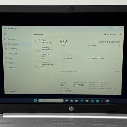 HP Laptop 15-DW1033DX 15.6" Celeron N4020 1.1GHz 16GB RAM 1TB SSD