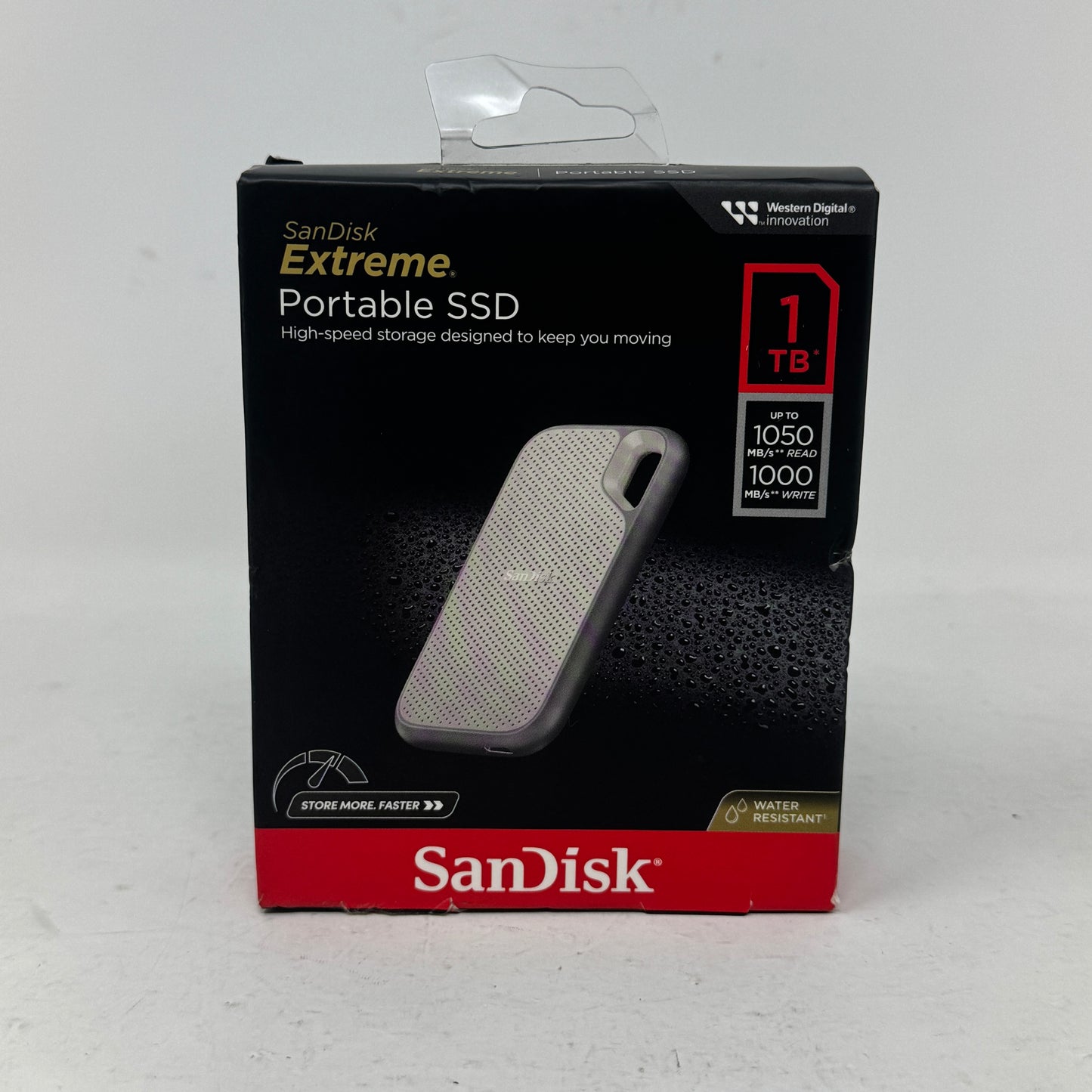 New SanDisk Portable Extreme Portable SSD 1TB USB 3.2 Gen 2 SSD SDSSDE51-1T00-AW25