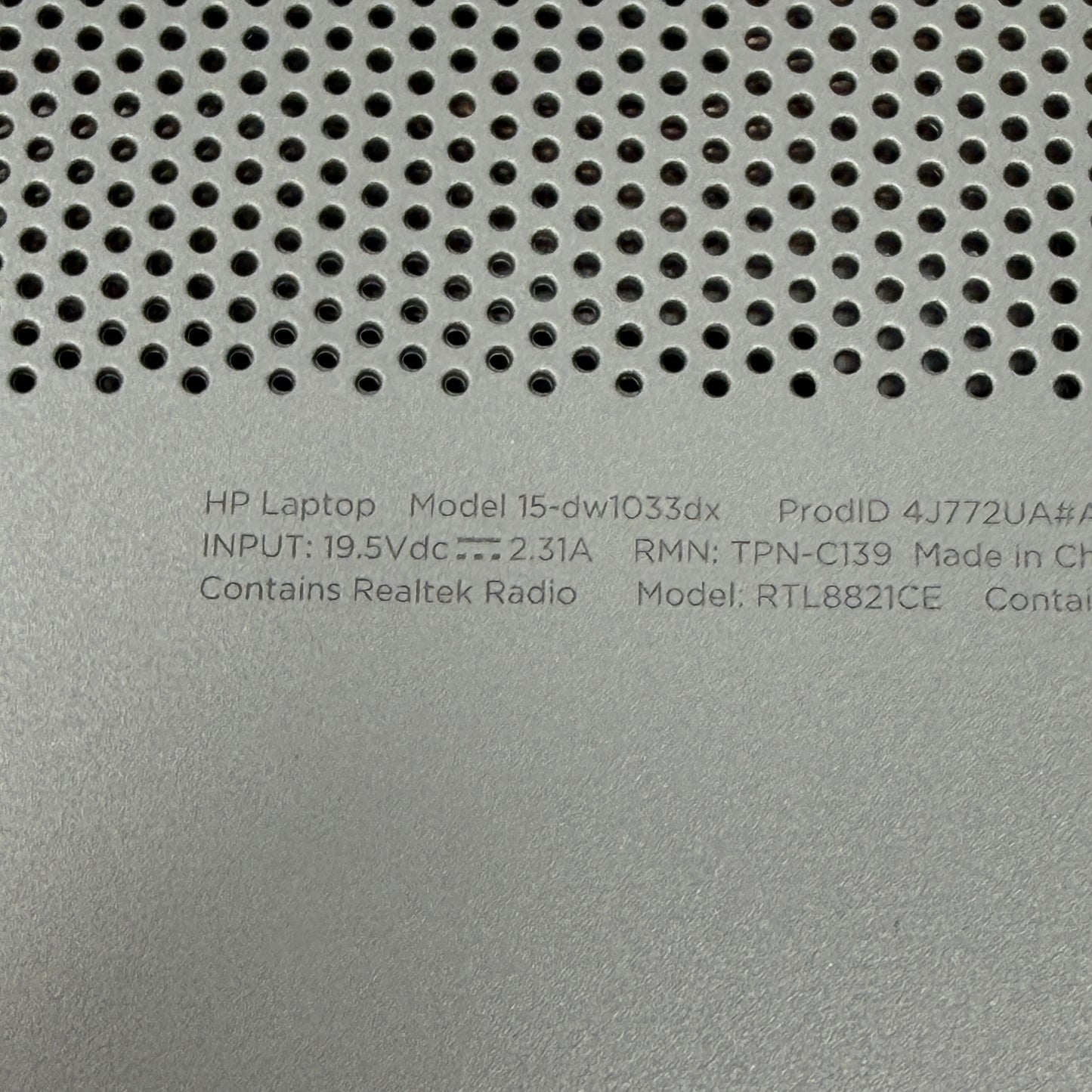 HP Laptop 15-DW1033DX 15.6" Celeron N4020 1.1GHz 16GB RAM 1TB SSD