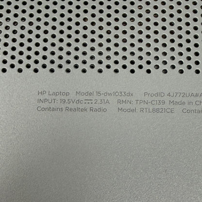 HP Laptop 15-DW1033DX 15.6" Celeron N4020 1.1GHz 16GB RAM 1TB SSD