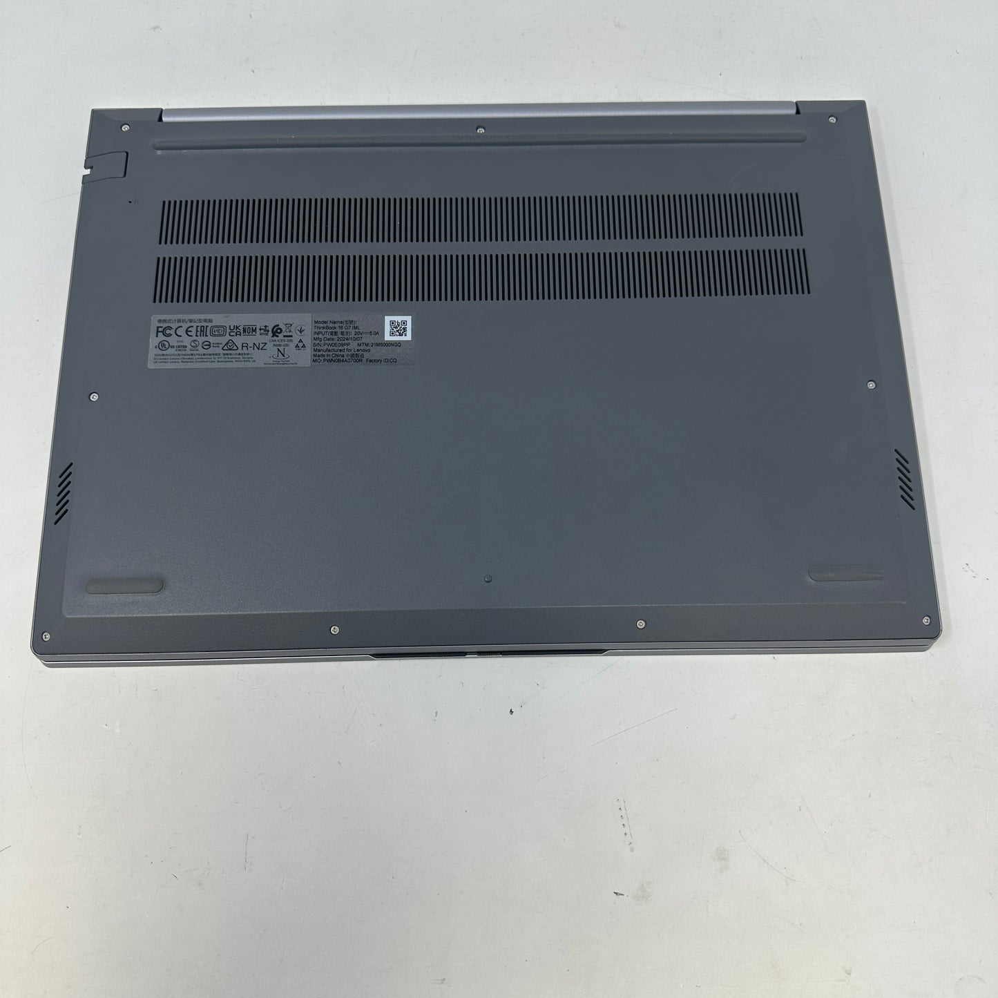 Lenovo ThinkBook 16 G7 IML 16" Core Ultra 7 155H 1.4GHz 16GB RAM 512GB SSD
