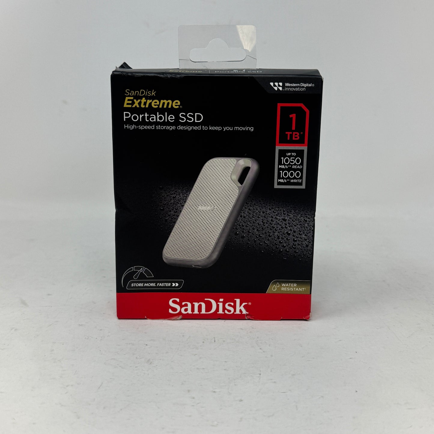 New SanDisk Portable Extreme Portable SSD 1TB USB 3.2 Gen 2 SSD SDSSDE51-1T00-AW25