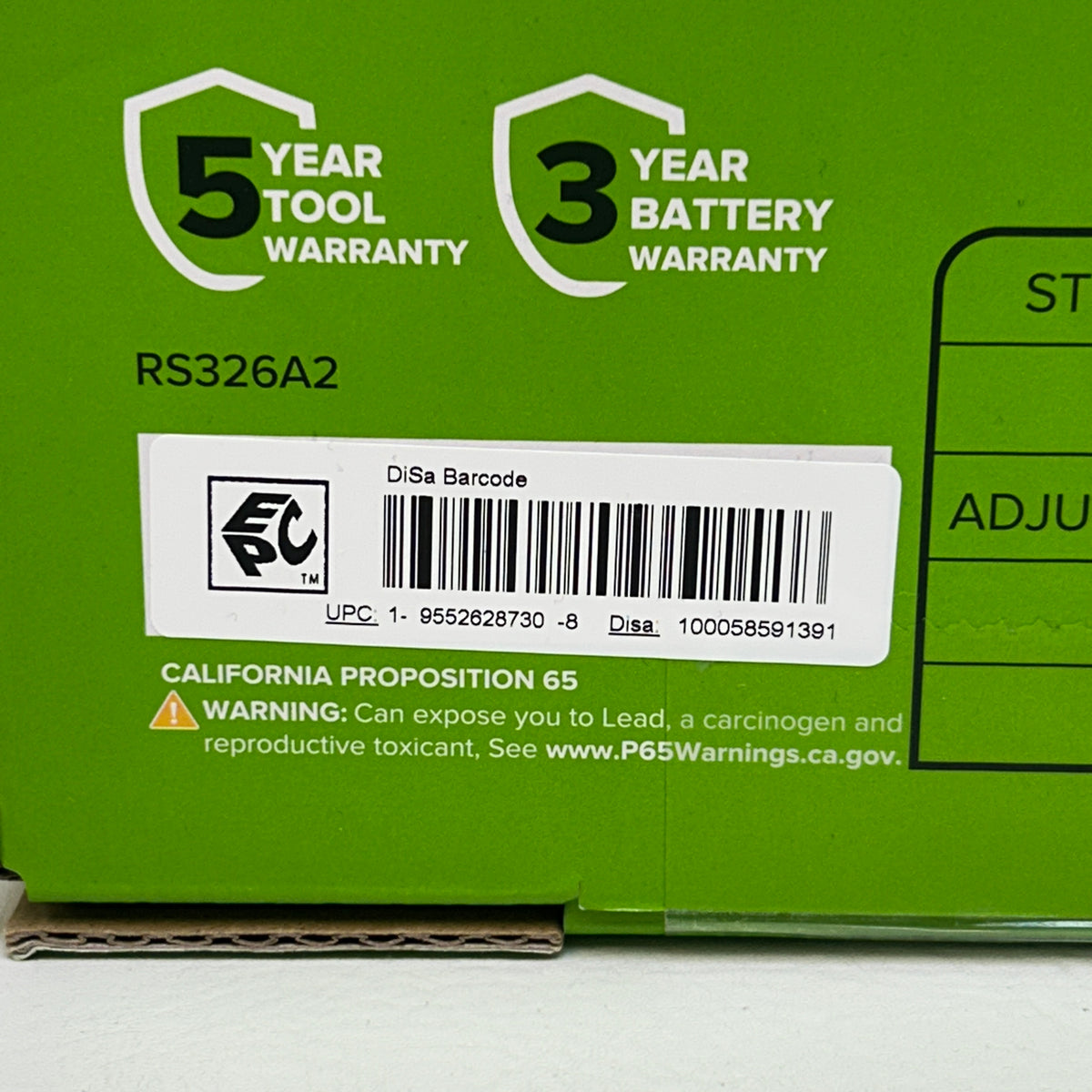 New Greenworks RS326A2 24V Cordless Reciprocating Saw