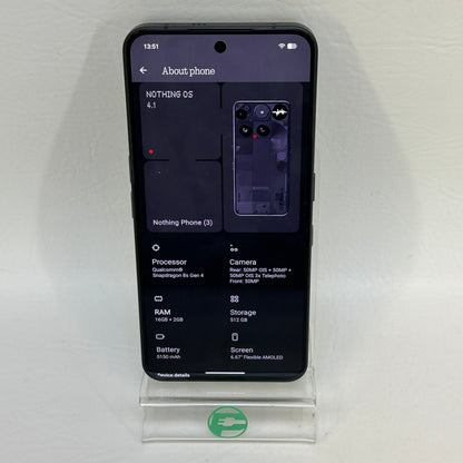 Factory Unlocked Nothing CMF Phone 1 512GB 16 Gray A024