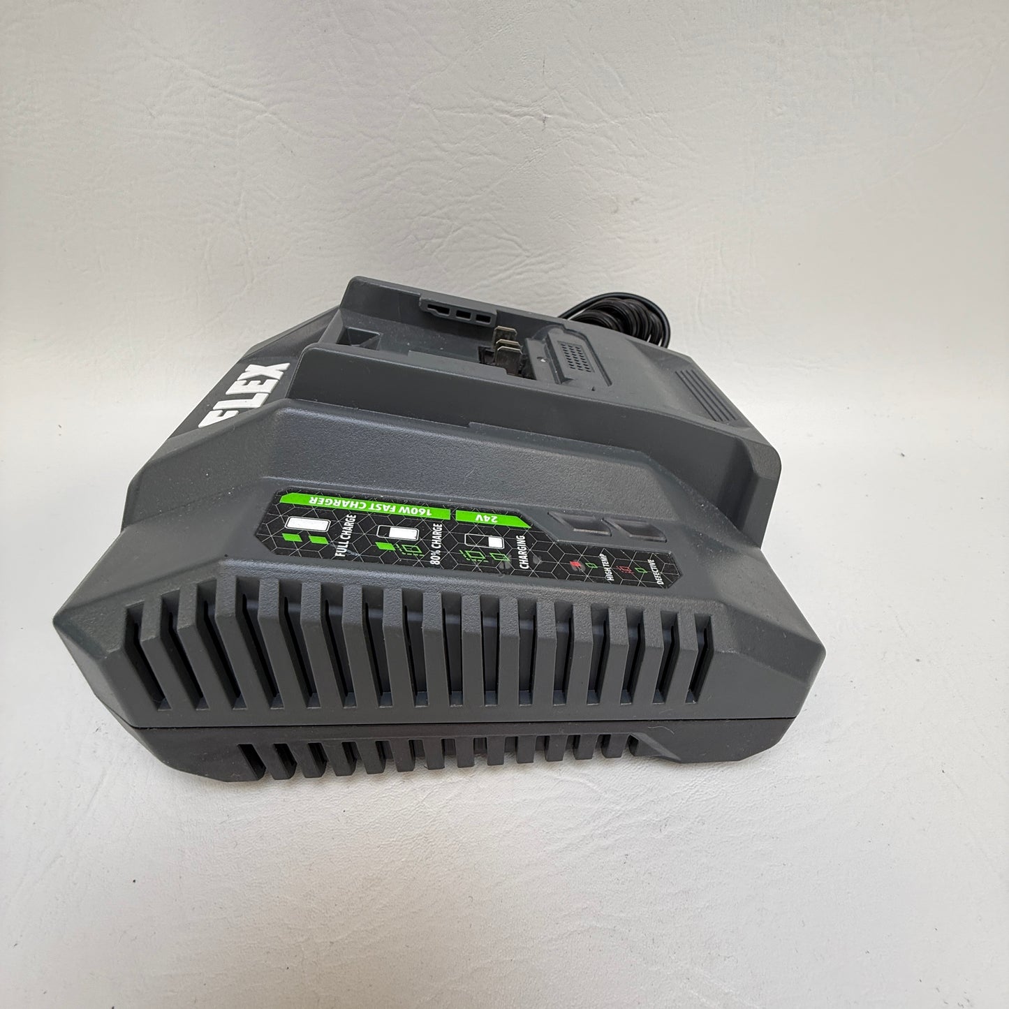 Flex FX0411 Battery 160W Fast Charger Gray