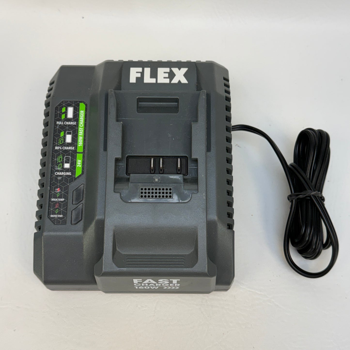 Flex FX0411 Battery 160W Fast Charger Gray