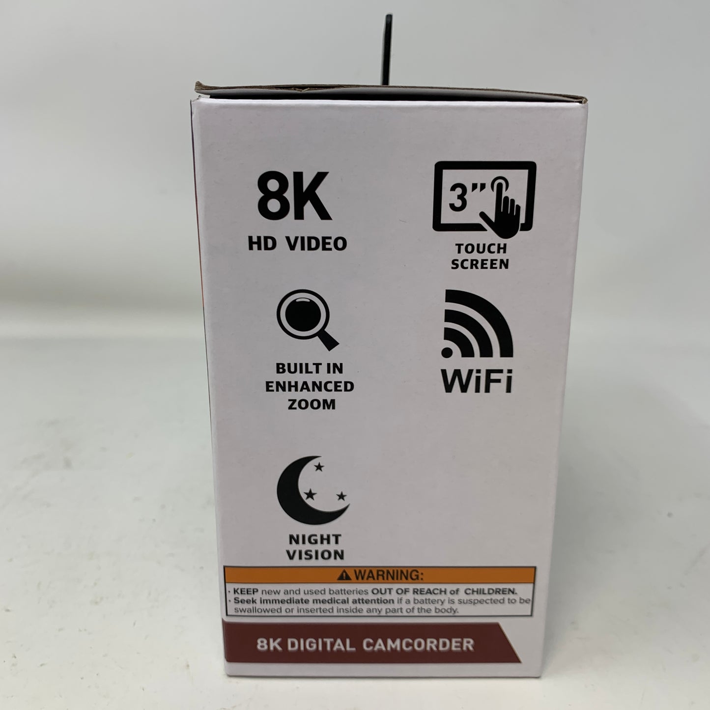 New Vivitar Pro DVR8K-BLK-STK-4 8K HD Video Digital Camcorder 64MP WiFi 18x Zoom