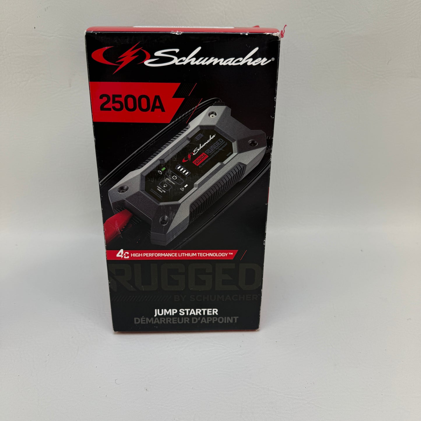 Schumacher SL1596 Portable Lithium Jump Starter 940261596PS4