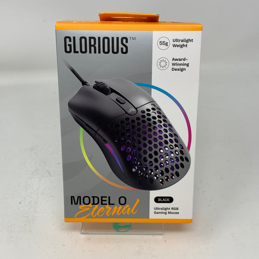 Glorious Model O Eternal Lightweight Wired Optical Gaming Mouse GLO-OE-W-BLK