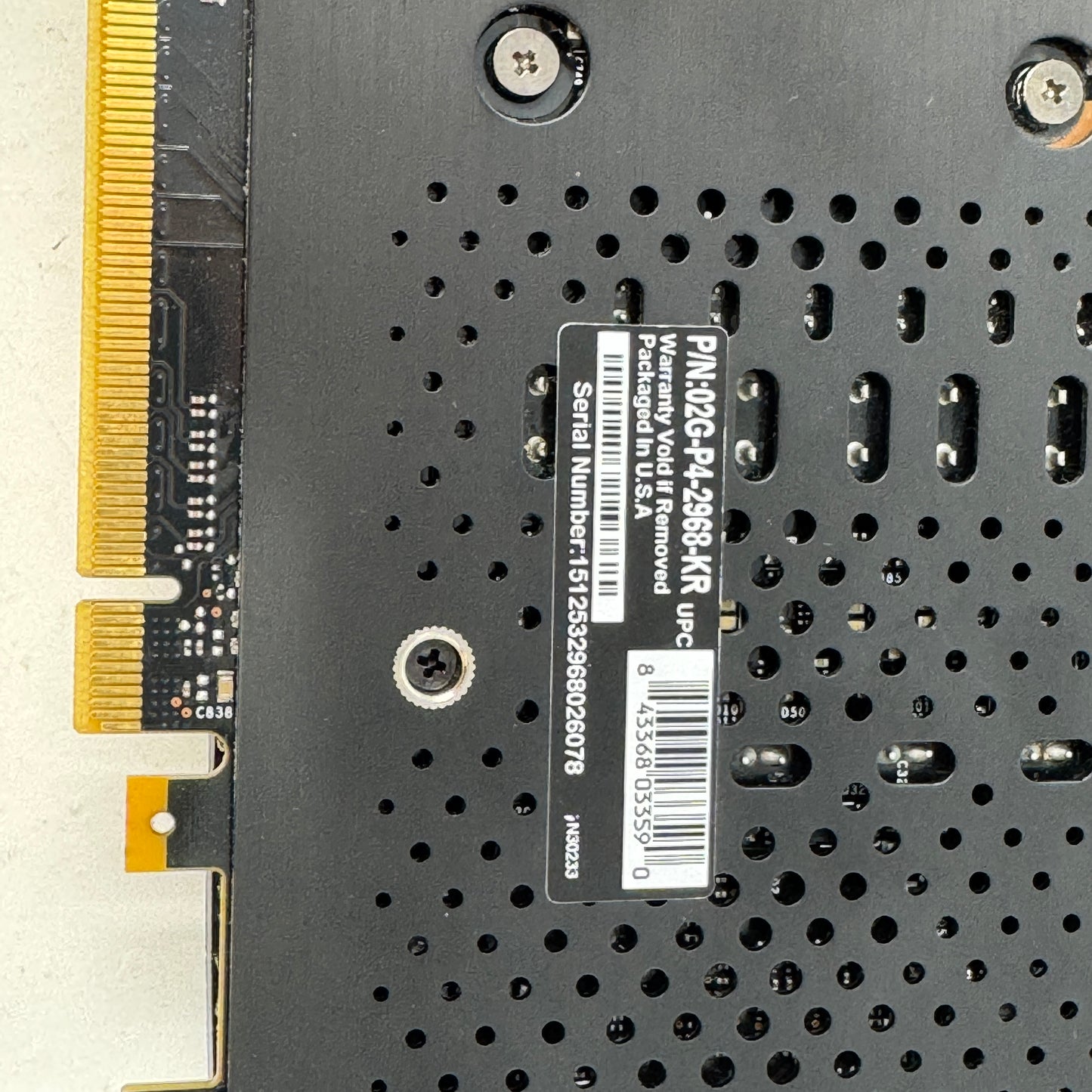 EVGA GeForce GTX 960 ACX 2GB GDDR5 Graphics Card 02G-P4-2968-KR