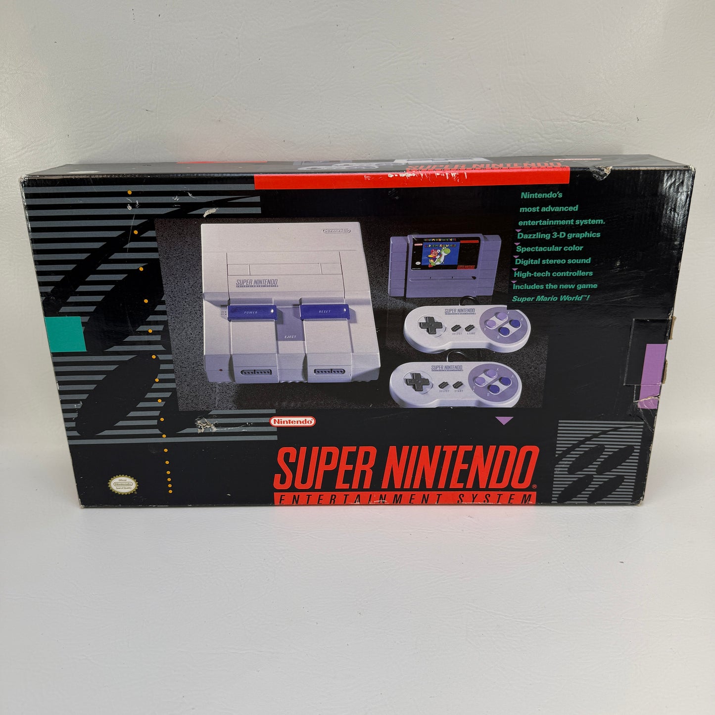 Super Nintendo Entertainment System SNES Console Gaming System SNS-001 Gray