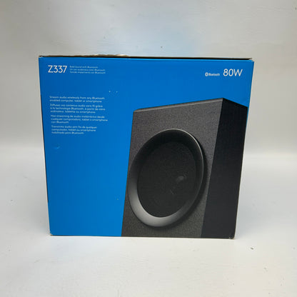 New Logitech Z337 2.1 Channel Computer Speaker System. Black 