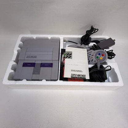 Super Nintendo Entertainment System SNES Console Gaming System SNS-001 Gray