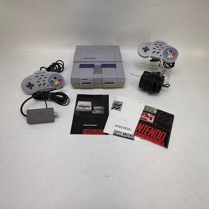 Super Nintendo Entertainment System SNES Console Gaming System SNS-001 Gray