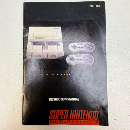 Super Nintendo Entertainment System SNES Console Gaming System SNS-001 Gray