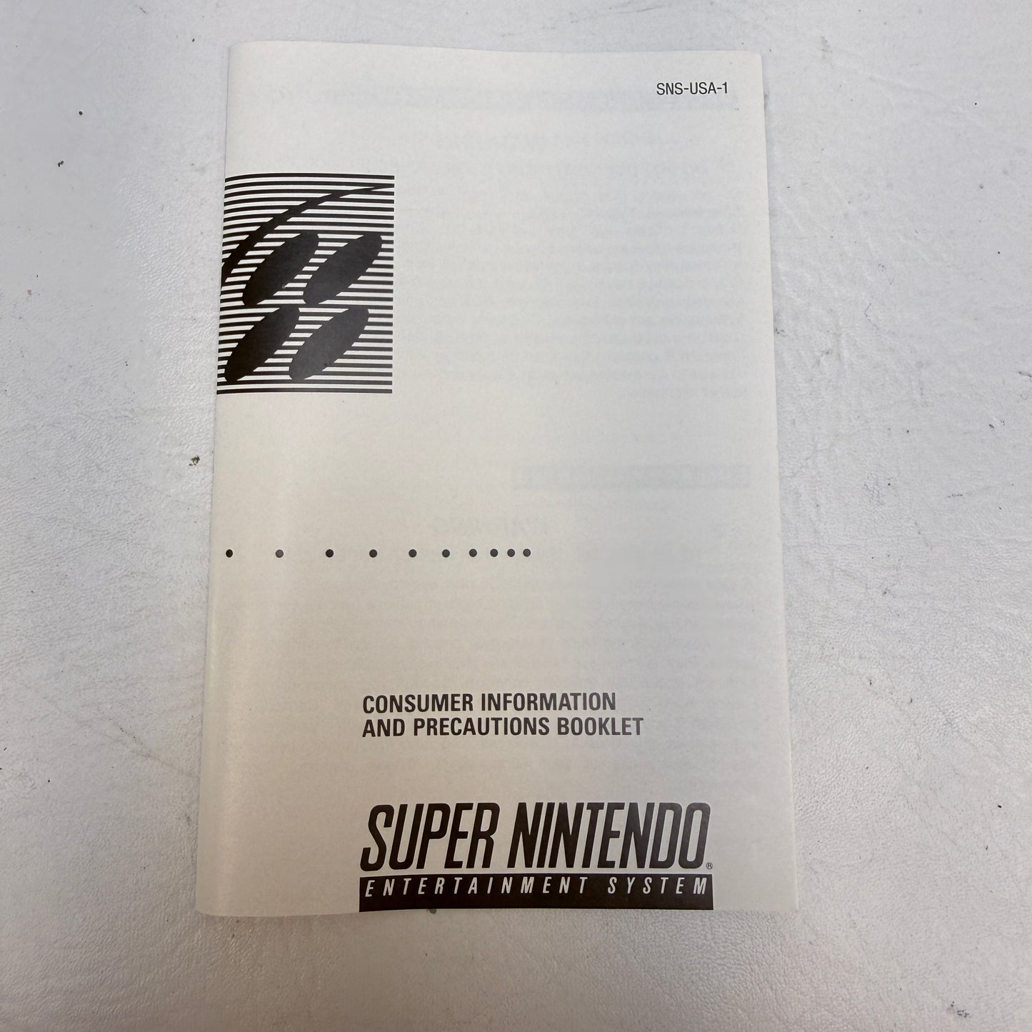 Super Nintendo Entertainment System SNES Console Gaming System SNS-001 Gray