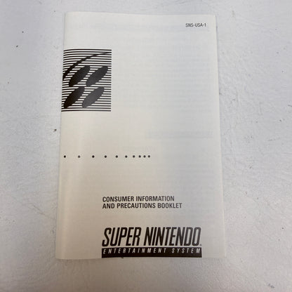 Super Nintendo Entertainment System SNES Console Gaming System SNS-001 Gray