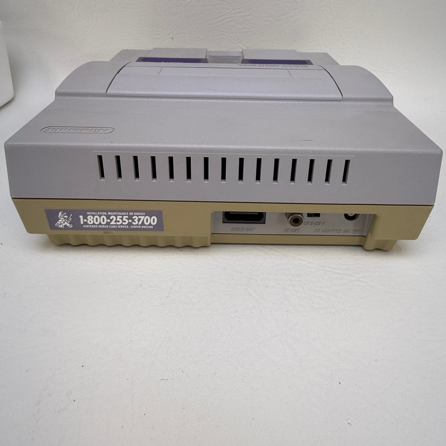 Super Nintendo Entertainment System SNES Console Gaming System SNS-001 Gray