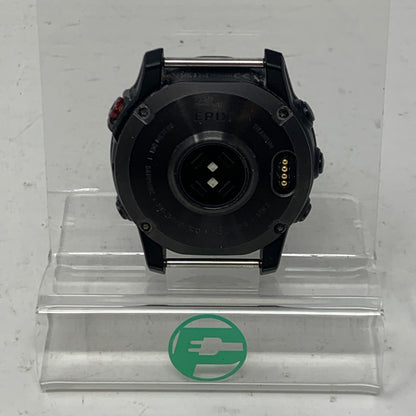 Garmin Epix Gen 2 47mm AMOLED GPS Smartwatch Slate Gray/Black Band 010-02804-20