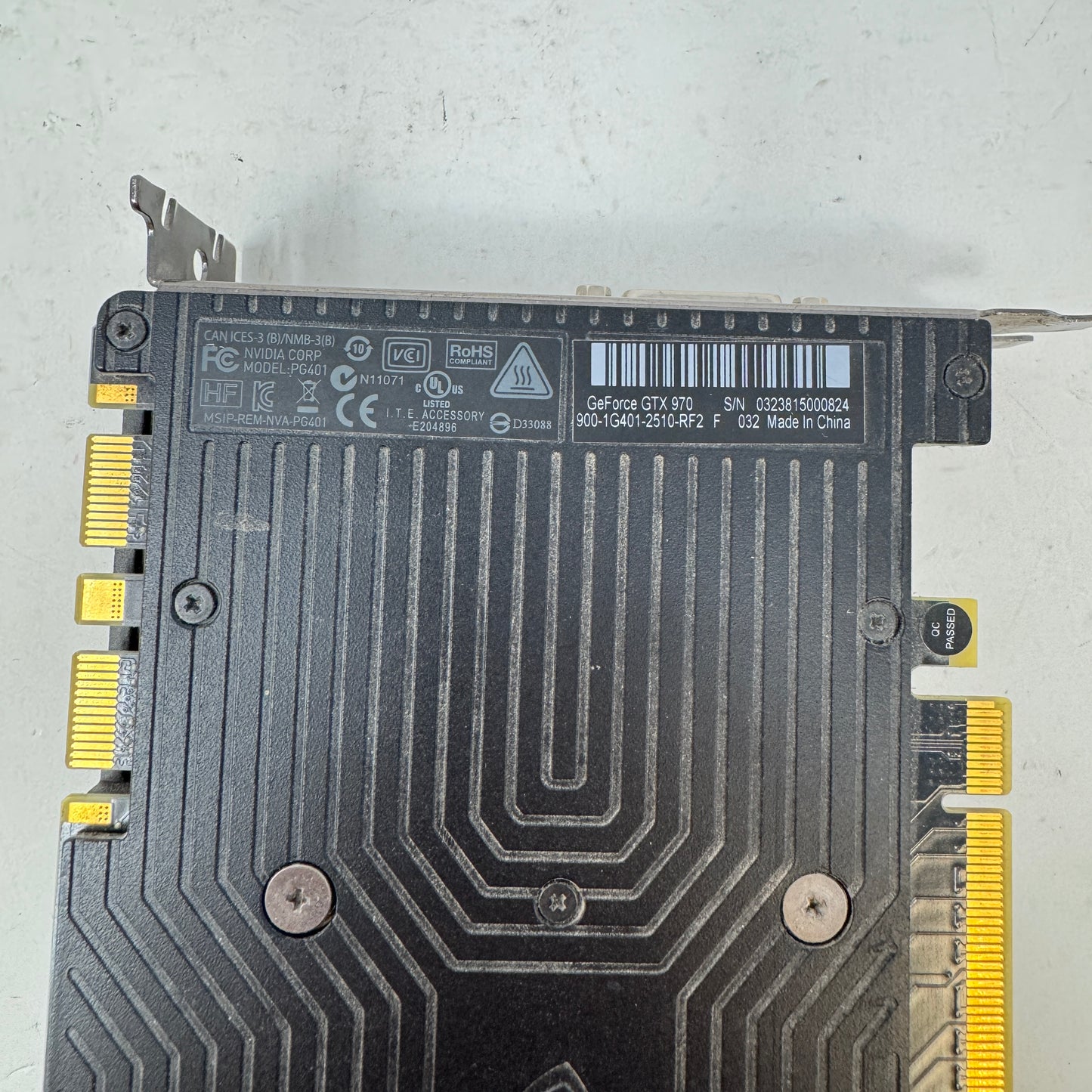 NVIDIA GeForce GTX 970 Founders Edition FE 4GB GDDR5 Graphics Card PG401