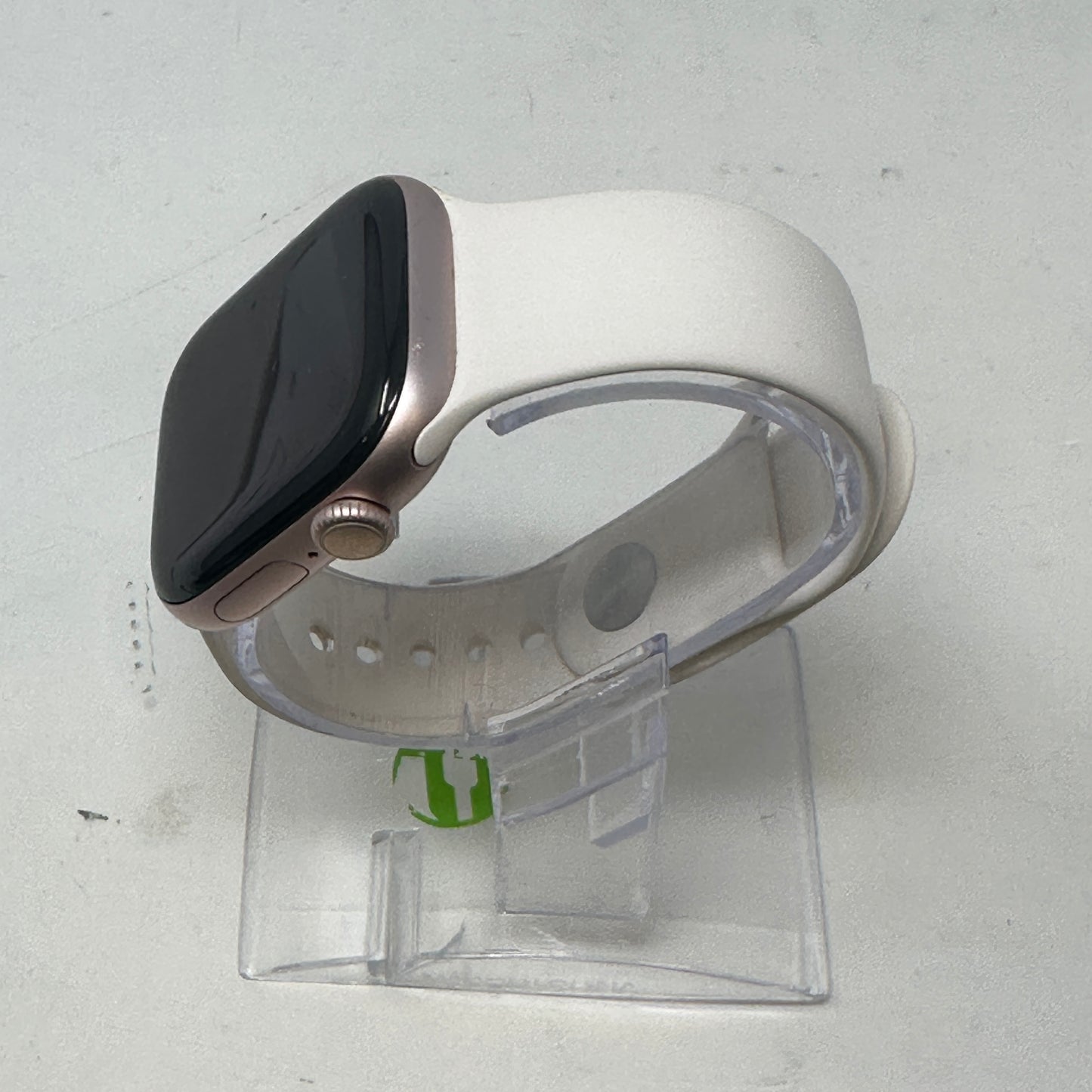 Unlocked Apple Watch Series 11 42MM Rose Gold Aluminum White Sport Band MF8E4LW/A