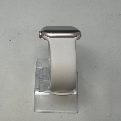 Unlocked Apple Watch Series 11 42MM Rose Gold Aluminum White Sport Band MF8E4LW/A
