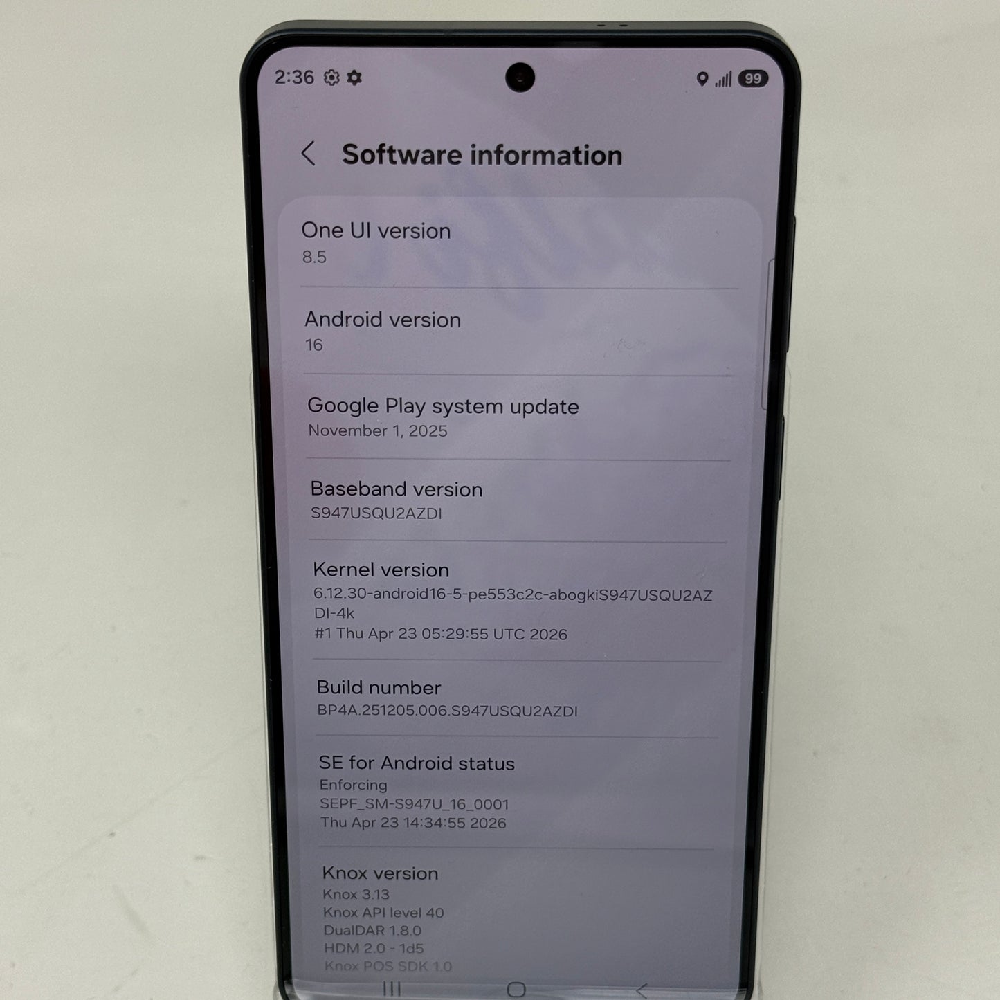 T-Mobile Samsung Galaxy S26 Plus 12GB RAM 256GB SM-S947U Black