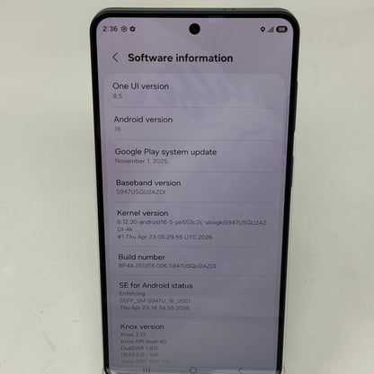 T-Mobile Samsung Galaxy S26 Plus 12GB RAM 256GB SM-S947U Black