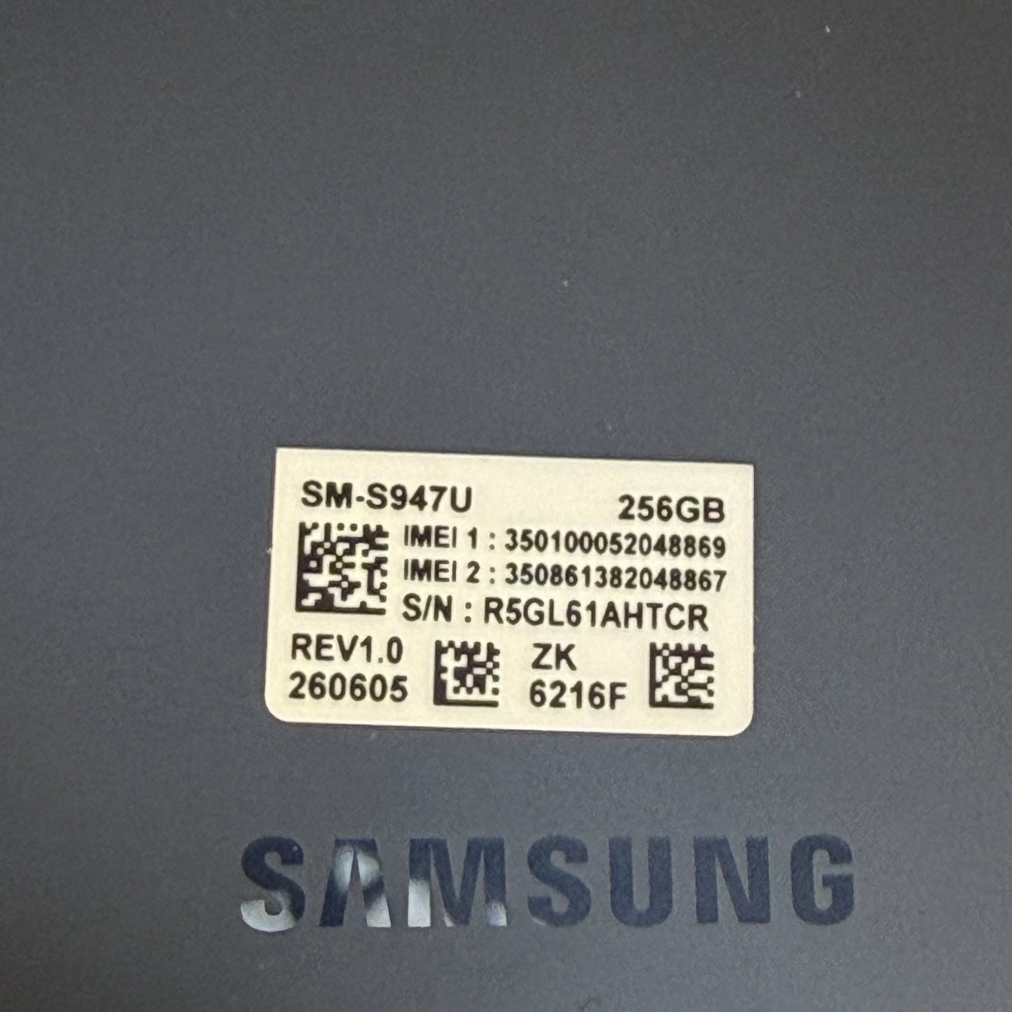T-Mobile Samsung Galaxy S26 Plus 12GB RAM 256GB SM-S947U Black
