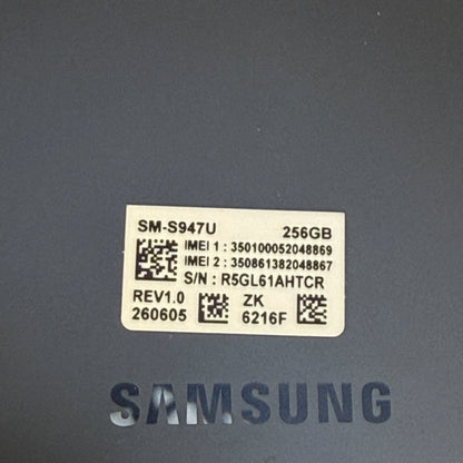 T-Mobile Samsung Galaxy S26 Plus 12GB RAM 256GB SM-S947U Black