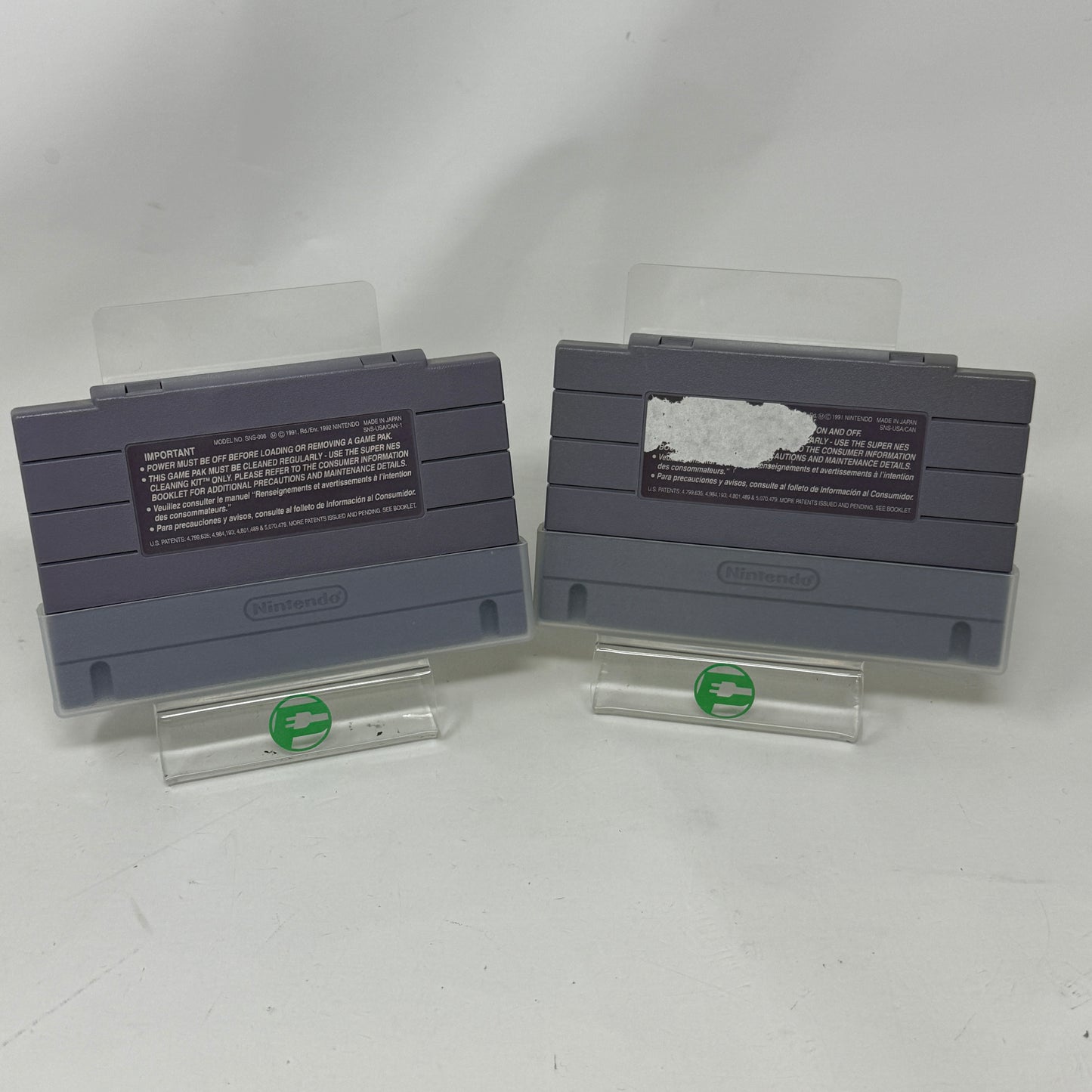 Lot of  2 Super Nintendo SNES Games Super Star Wars Empire Strikes Back Super