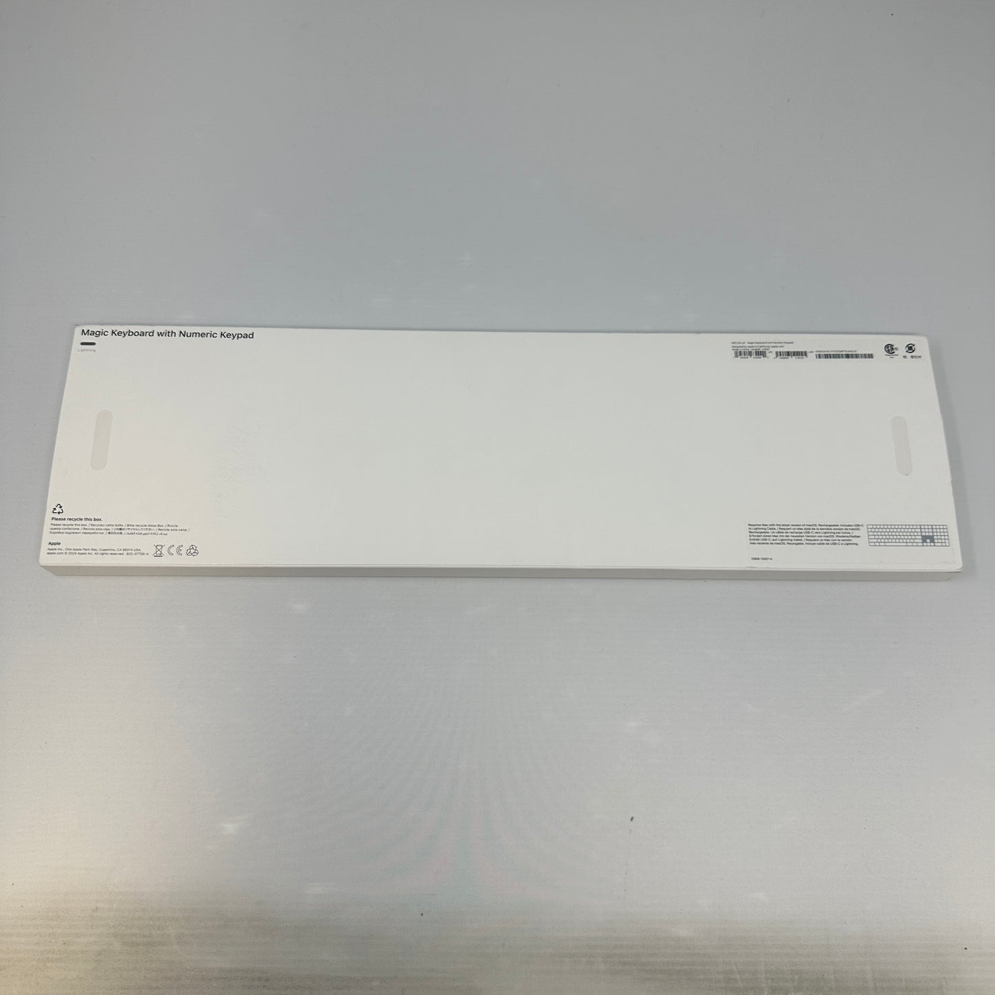 Apple Magic Keyboard A1843 w/ Numeric Keypad MXCJ3LL/A White