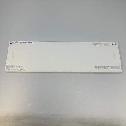 Apple Magic Keyboard A1843 w/ Numeric Keypad MXCJ3LL/A White