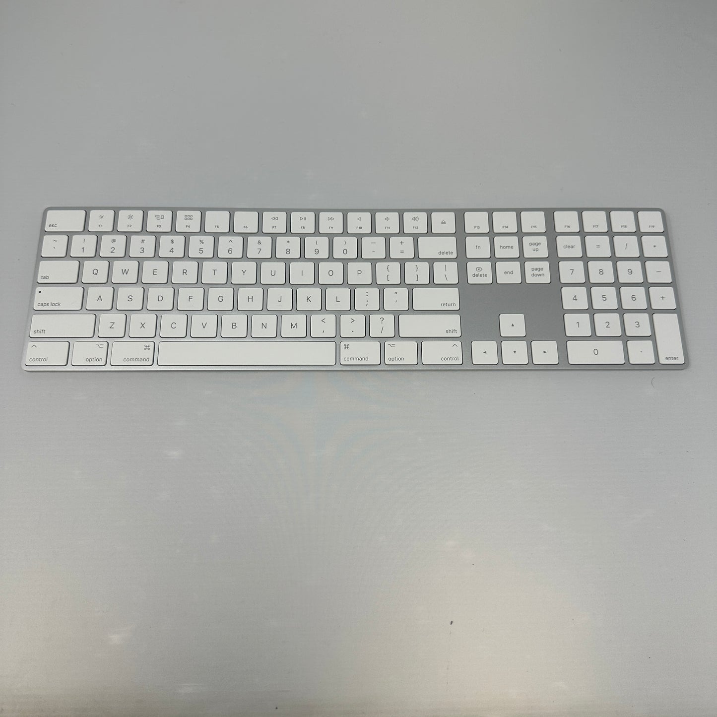 Apple Magic Keyboard A1843 w/ Numeric Keypad MXCJ3LL/A White
