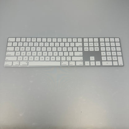 Apple Magic Keyboard A1843 w/ Numeric Keypad MXCJ3LL/A White