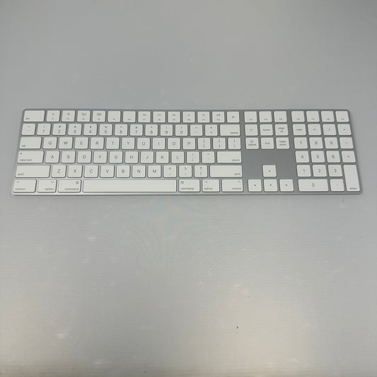 Apple Magic Keyboard A1843 w/ Numeric Keypad MXCJ3LL/A White